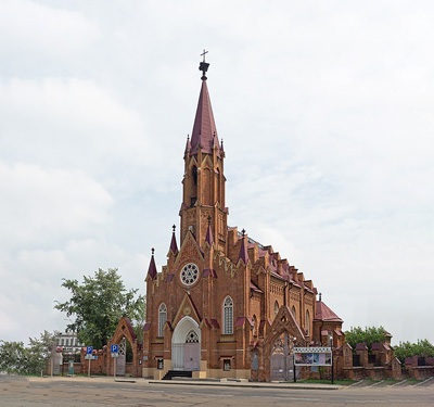 Иркутский Католический кафедральный собор.