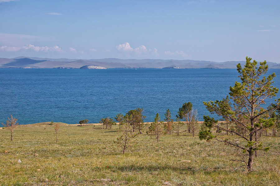 Остров Ольхон со стороны пролива Малое Море