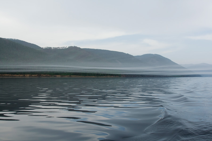 Фотография байкальского тумана