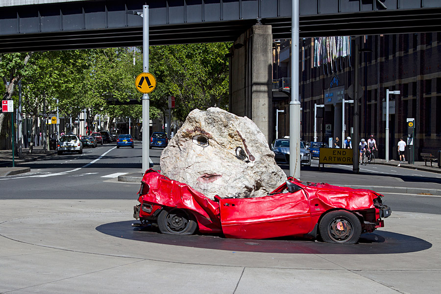 Памятник автомобилю в Сиднее