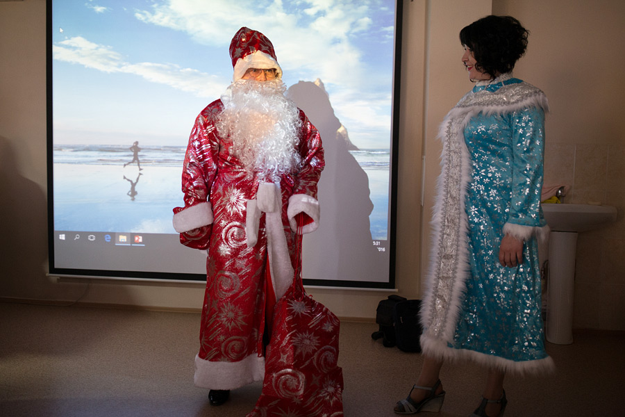 Новогоднее заседание общества в Иркутске