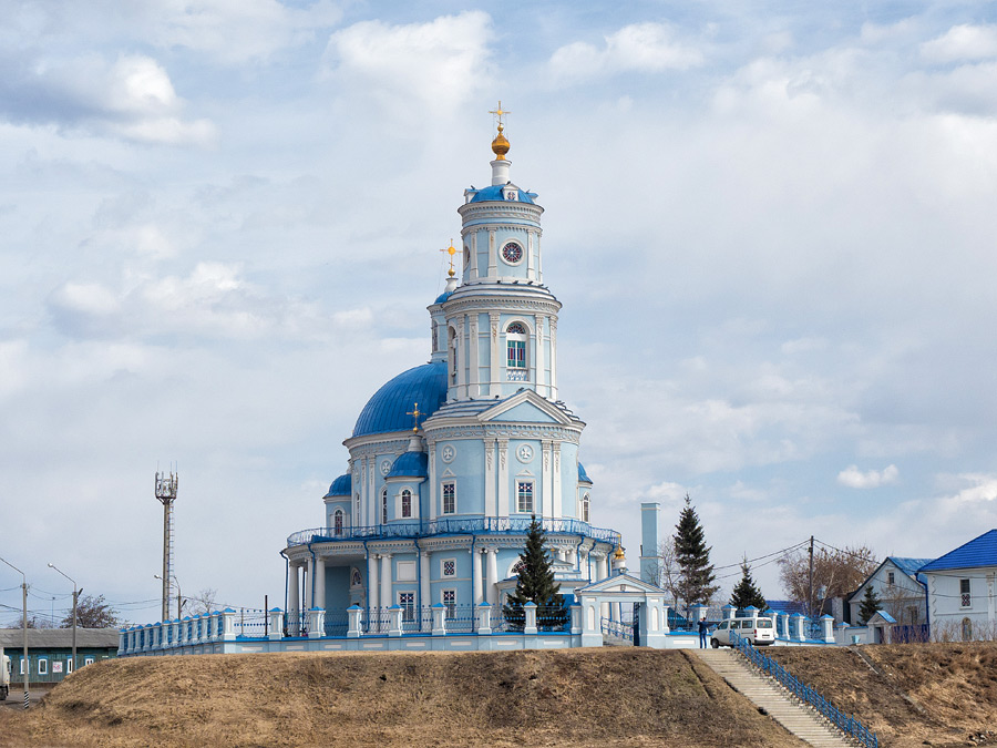 Храм Казанской иконы Божией Матери в поселке Тельма