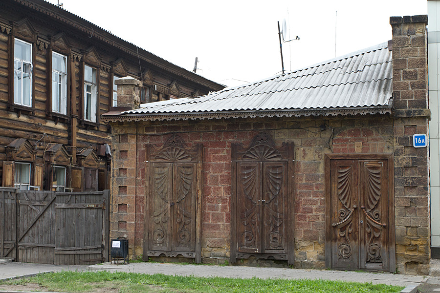 Старый дом в Иркутске