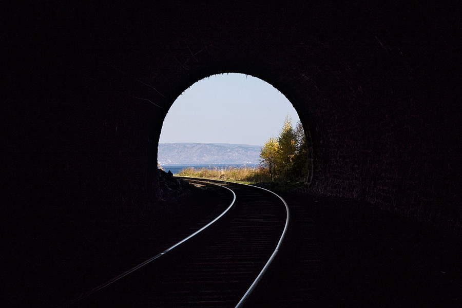 Круглобайкальская железная дорога, тоннель N6 Каторжанский