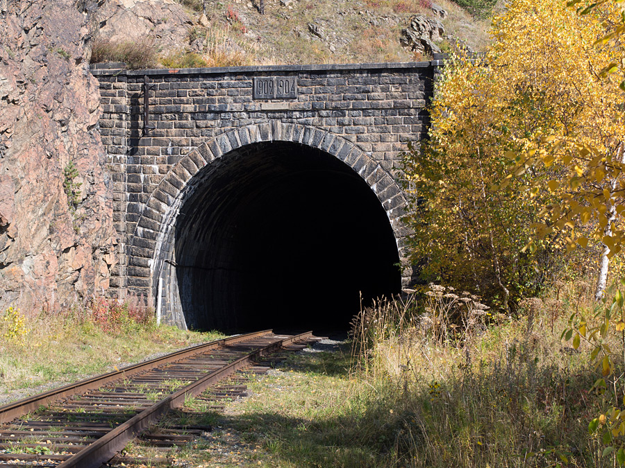 Круглобайкальская железная дорога, тоннель N7 Каторжанский 2