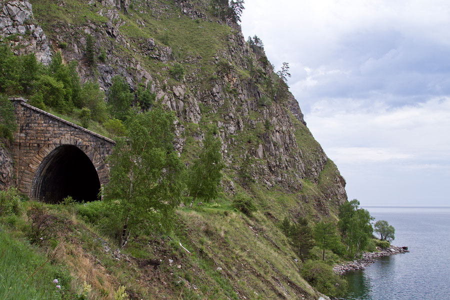 Круглобайкальская железная дорога, тоннель N35