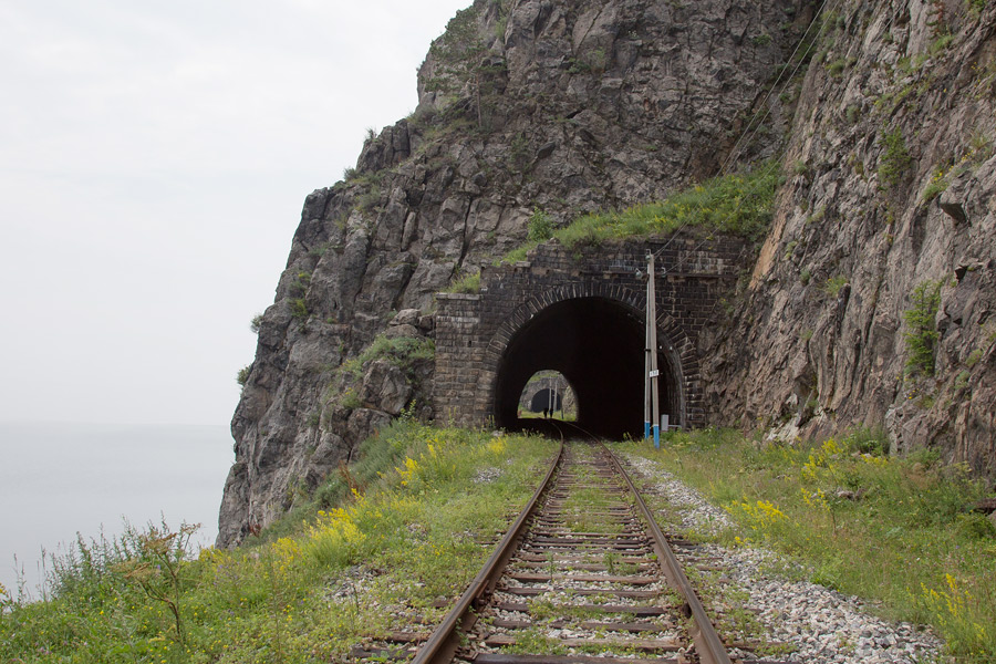 Круглобайкальская железная дорога, тоннель N25