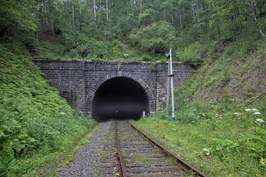Круглобайкальская железная дорога, тоннель N12