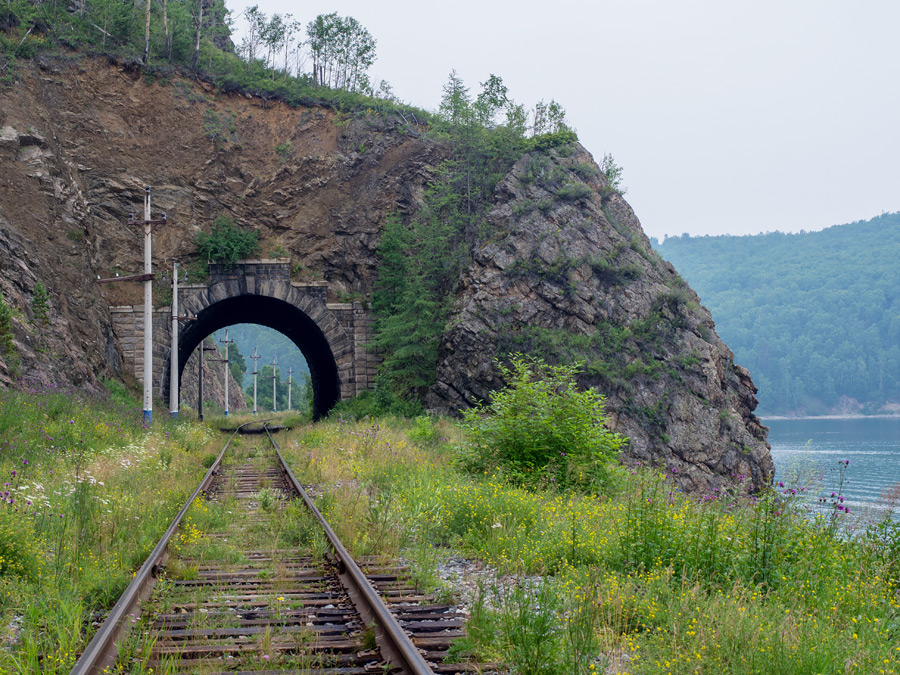 Круглобайкальская железная дорога, тоннель 13