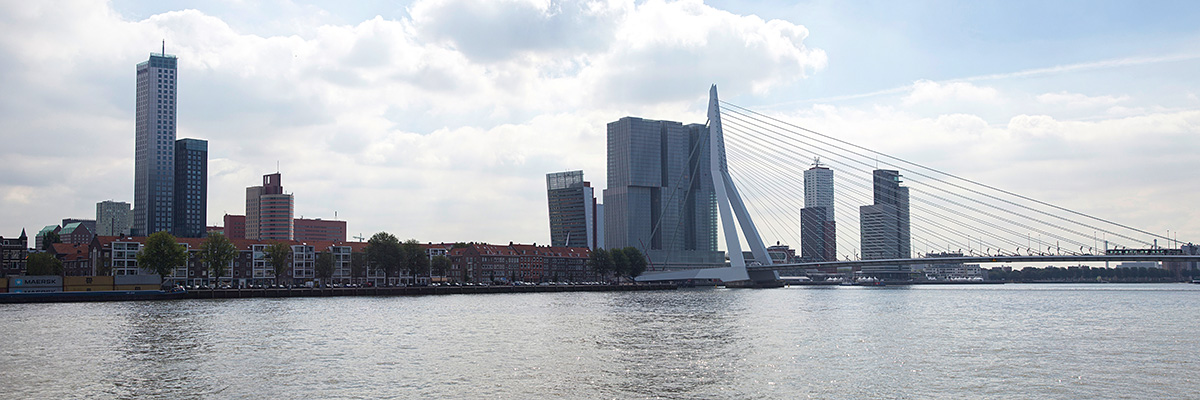 Мост Эразма в Роттердаме