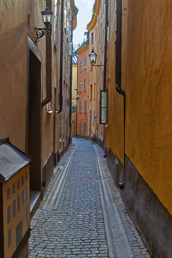 Улицы старого Стокгольма