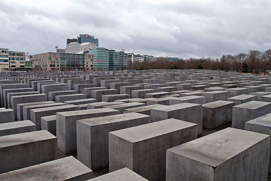 Берлин. Мемориала жертвам Холокоста